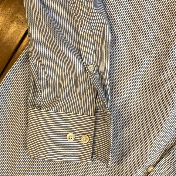 Kenneth Cole Reaction Wrinkle Free Dress Shirt M - Picture 3 of 4